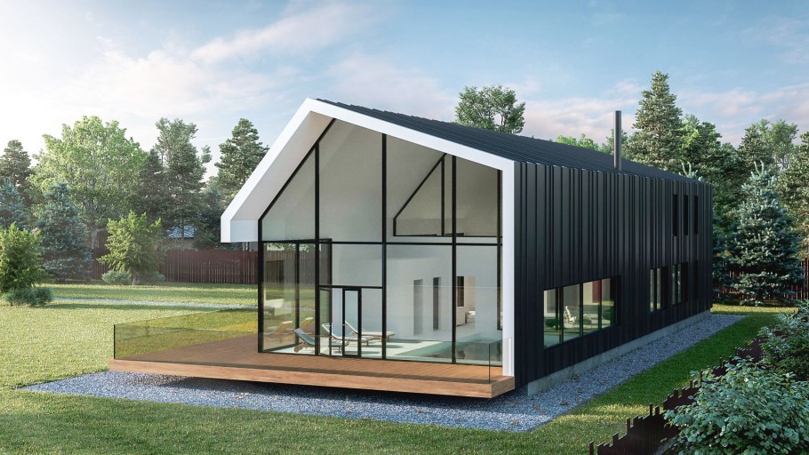 Проект барнхаус XL 270 м2