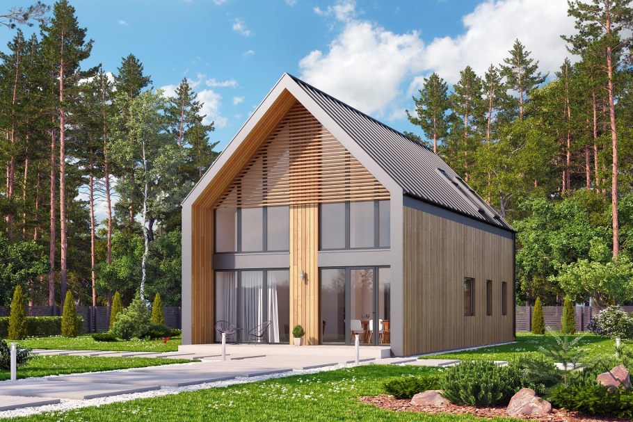 Проекты барнхаус каркасных