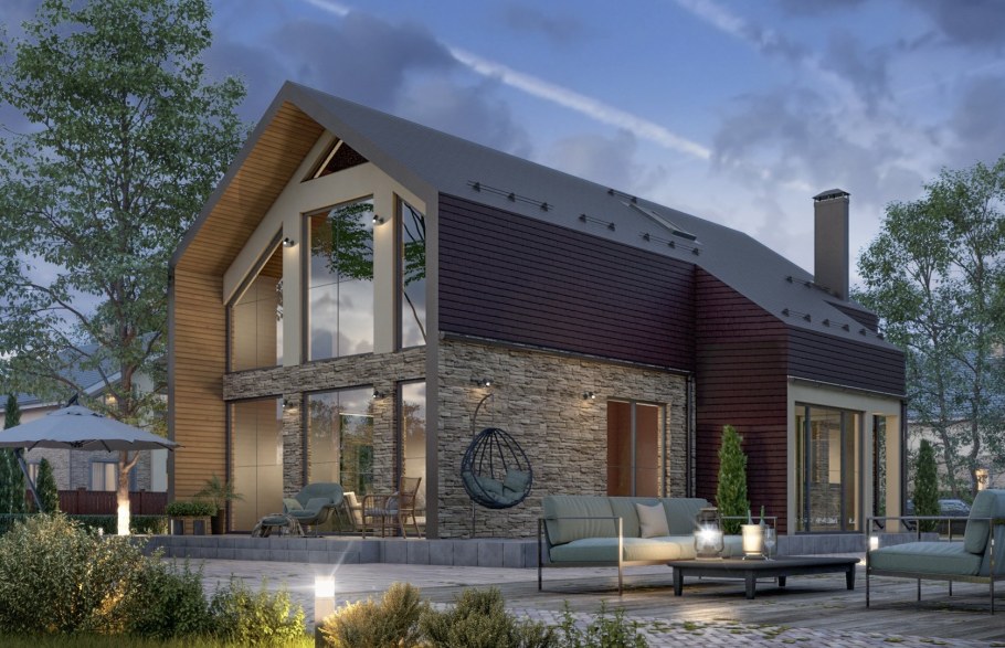 Дом стиль Барн Хаус барнхаус