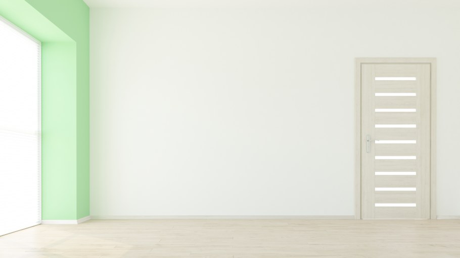 Фон комнаты с дверью