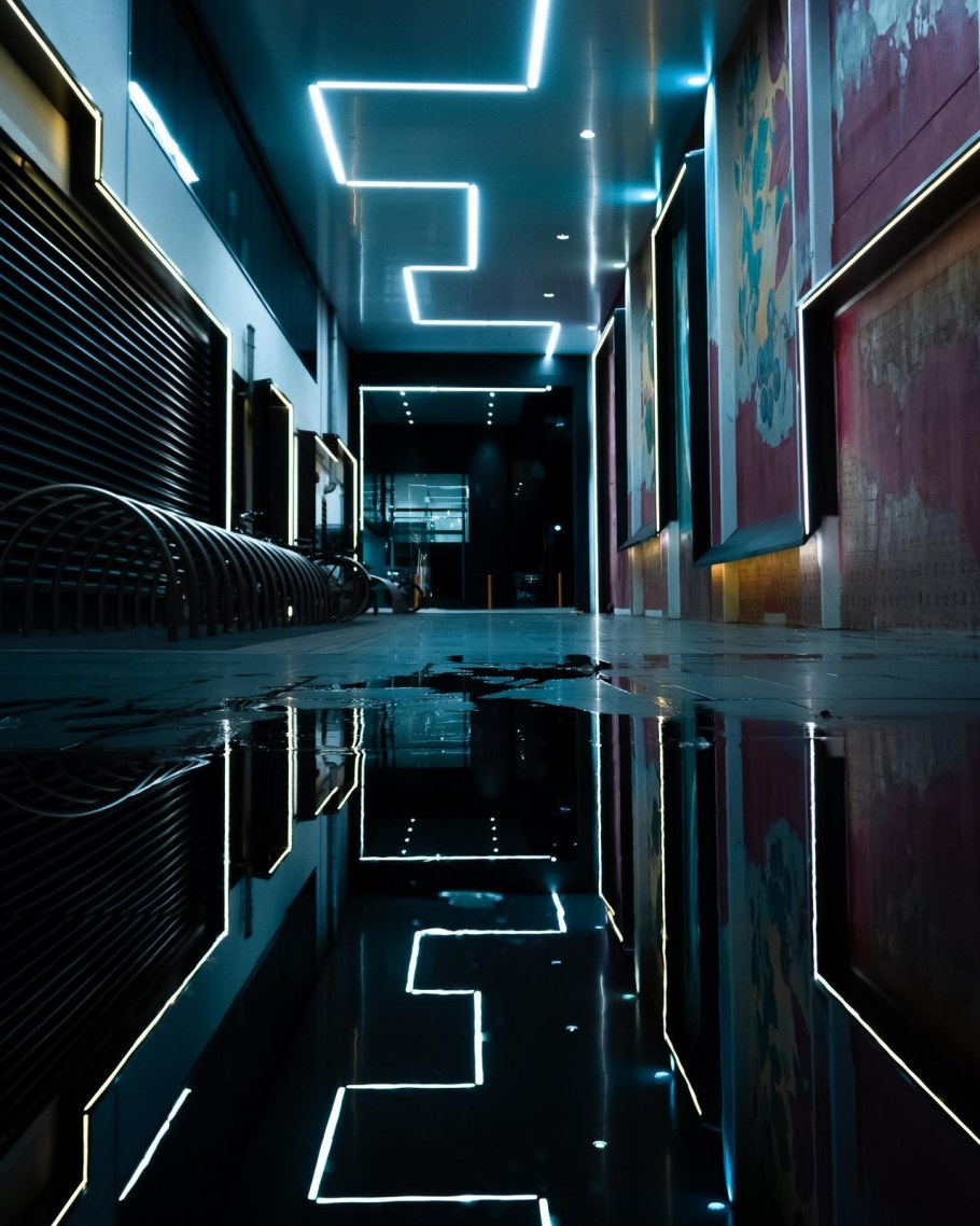 Киберпанк комната