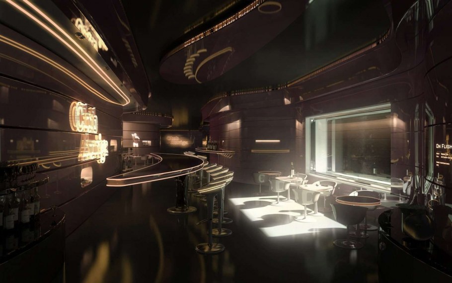 Футуристические интерьеры Тарика Кескина