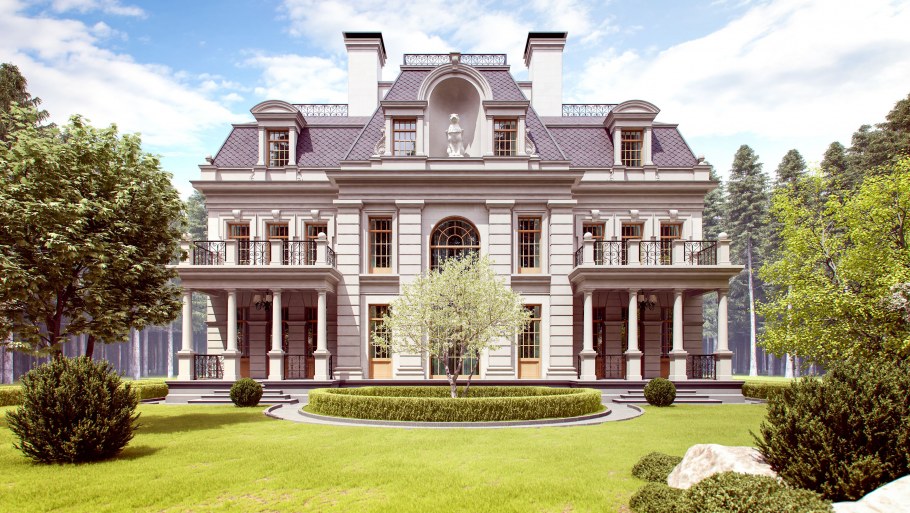 Барские особняки в стиле Ампир 19 века