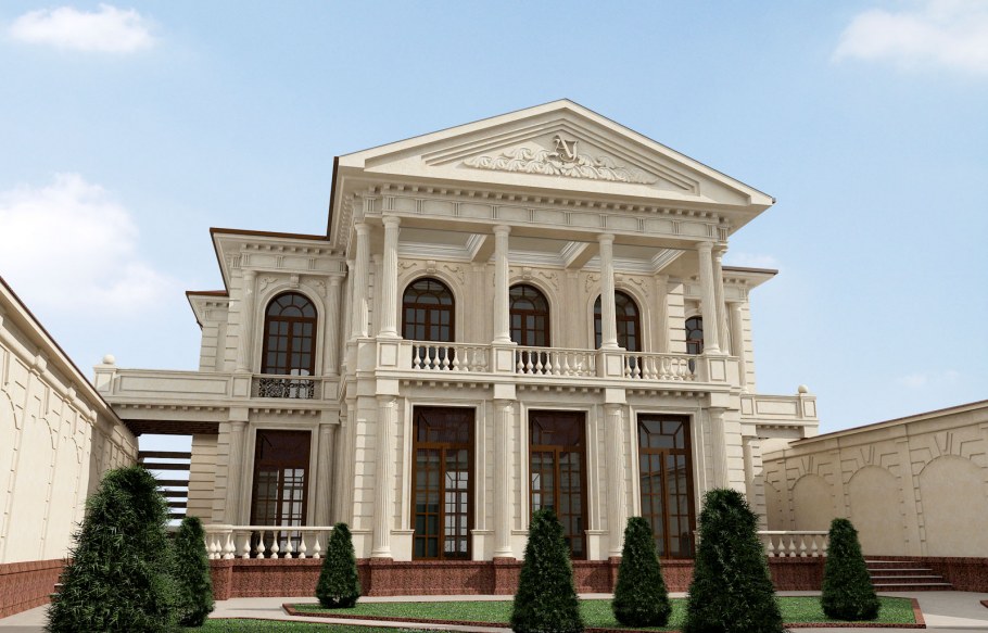 Усадьба в классическом стиле Ампир