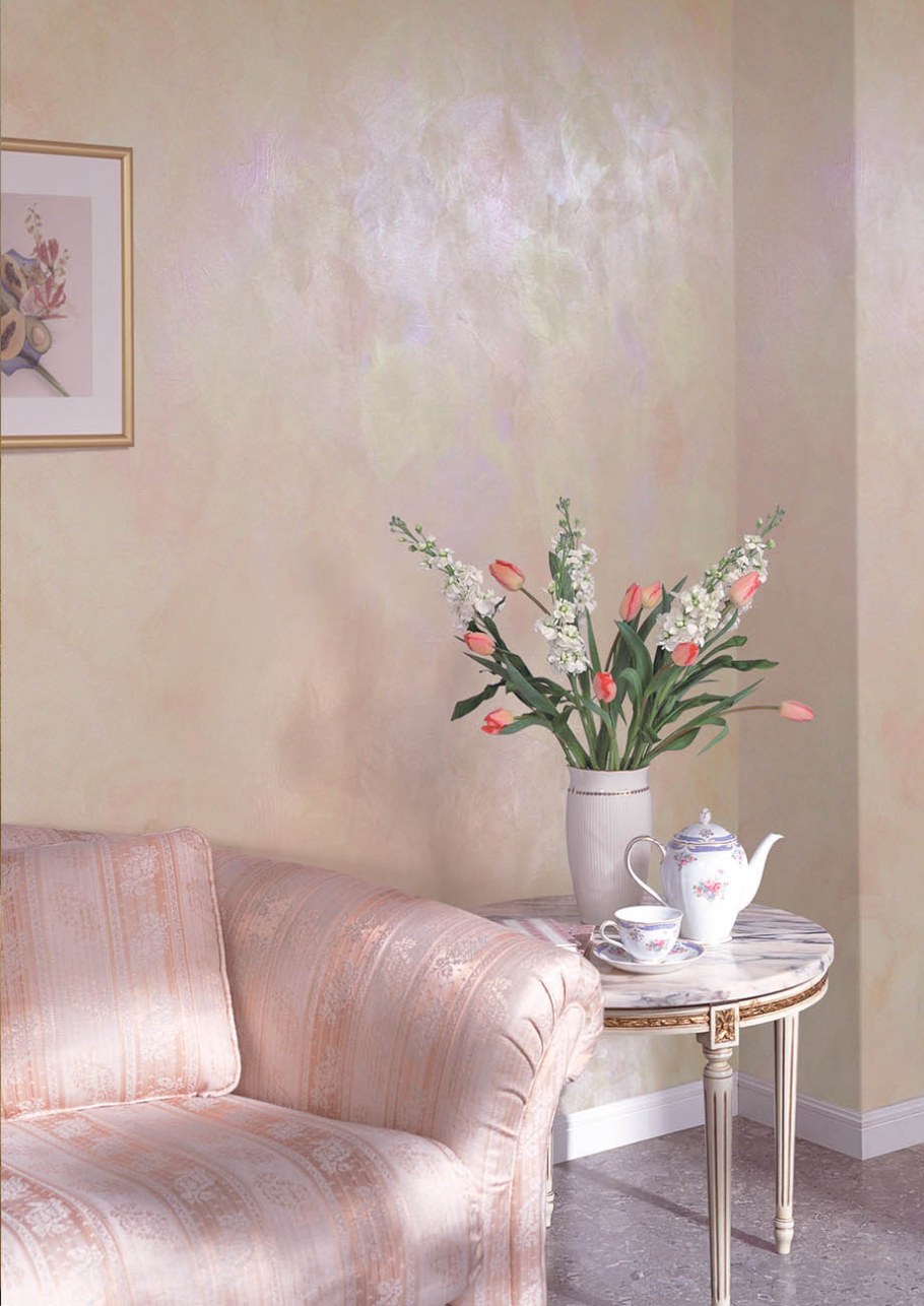 Перламутровая краска для стен