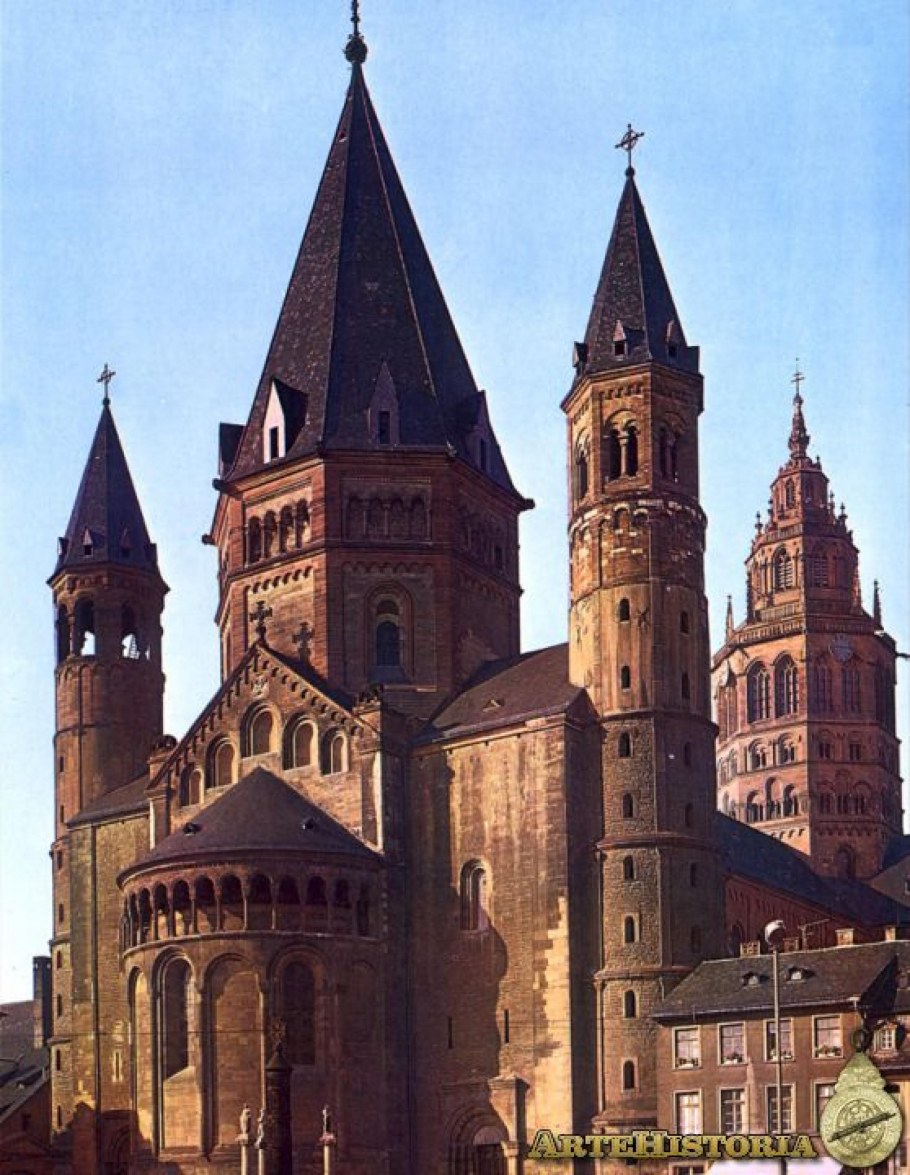 Романский собор в Майнце