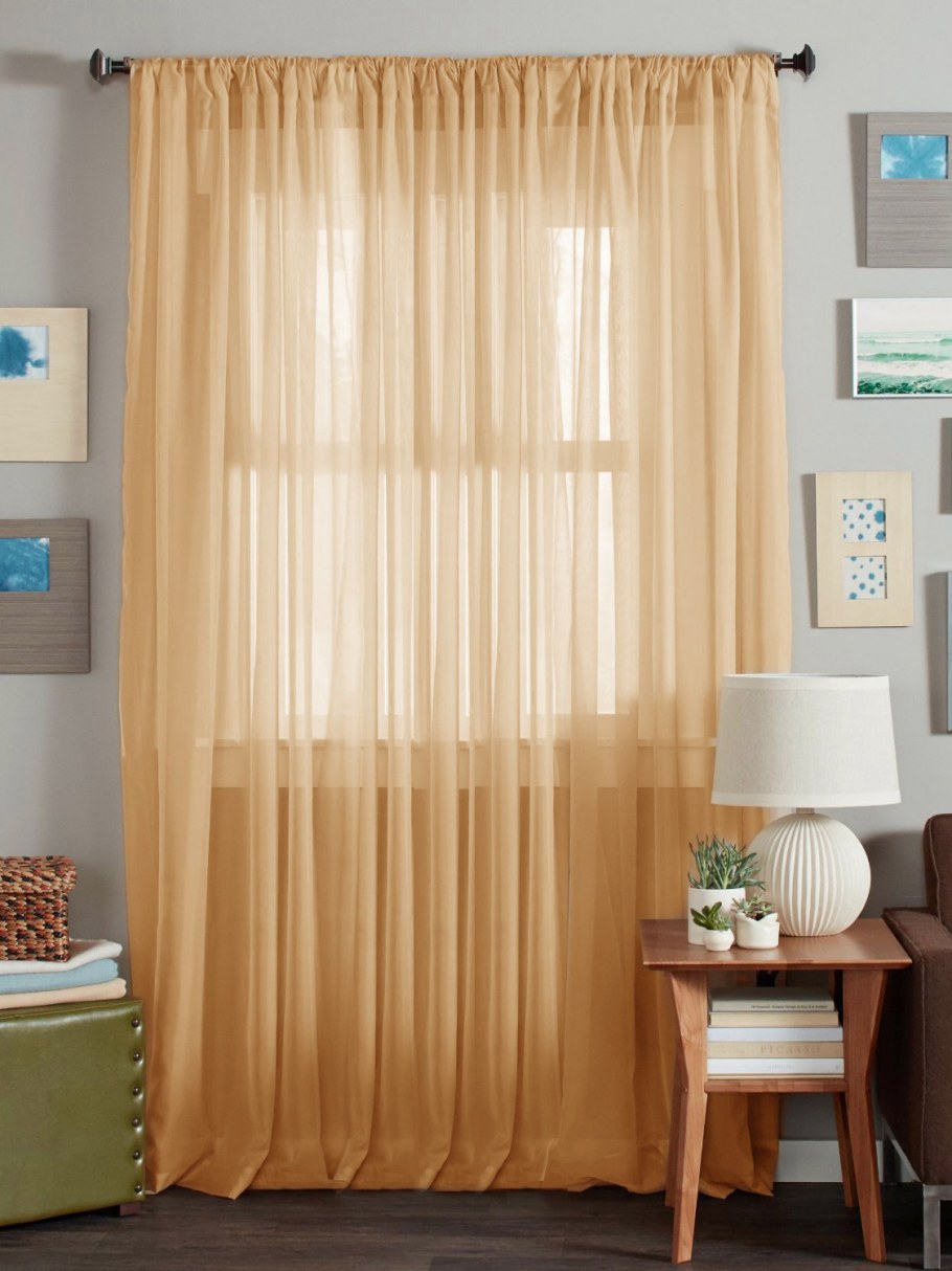 Тюль "вуаль" шампань 300*270