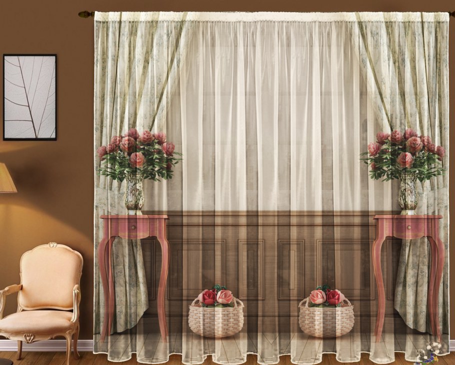 Фототюль тамитафт кульминация высота 267 см,