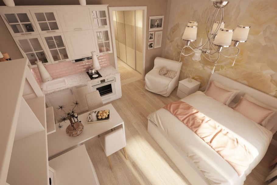 Однокомнатная квартира для девушки