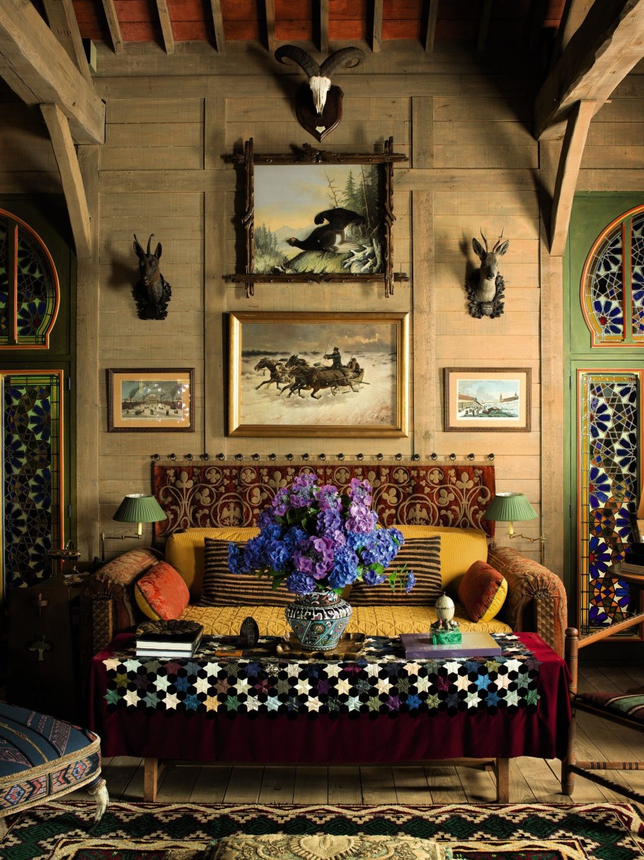 Интерьер в народном стиле