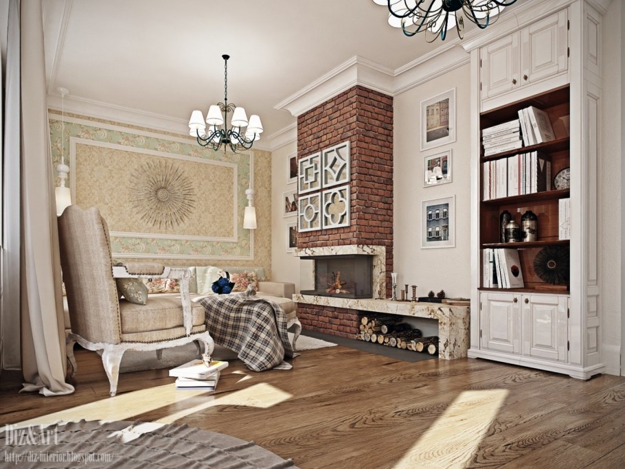 Crosby Studio интерьер в русском стиле