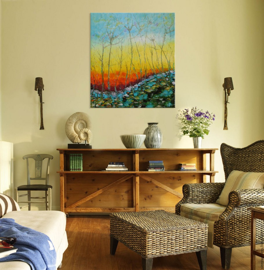 Пейзаж в интерьере