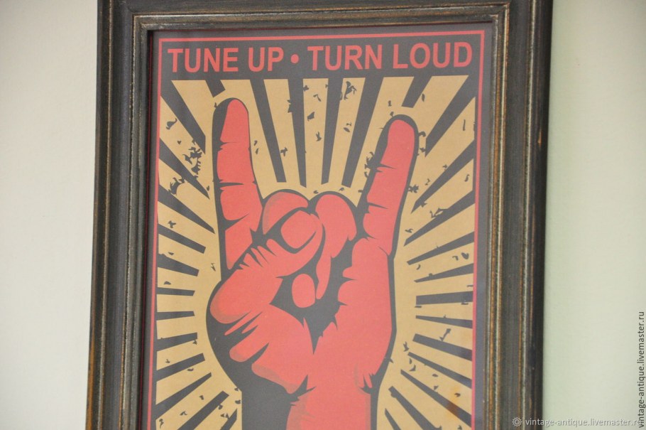 Ретро постеры для интерьера