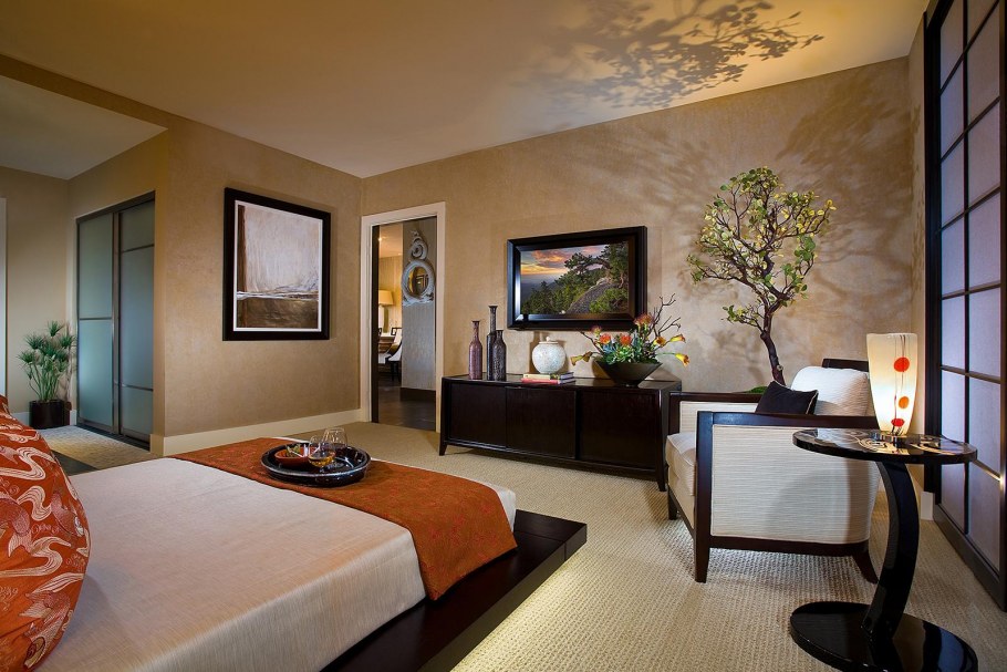 Комната в азиатском стиле