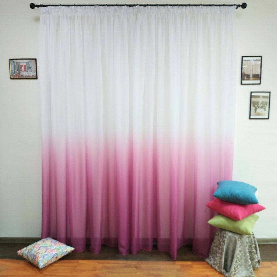 Шторы омбре