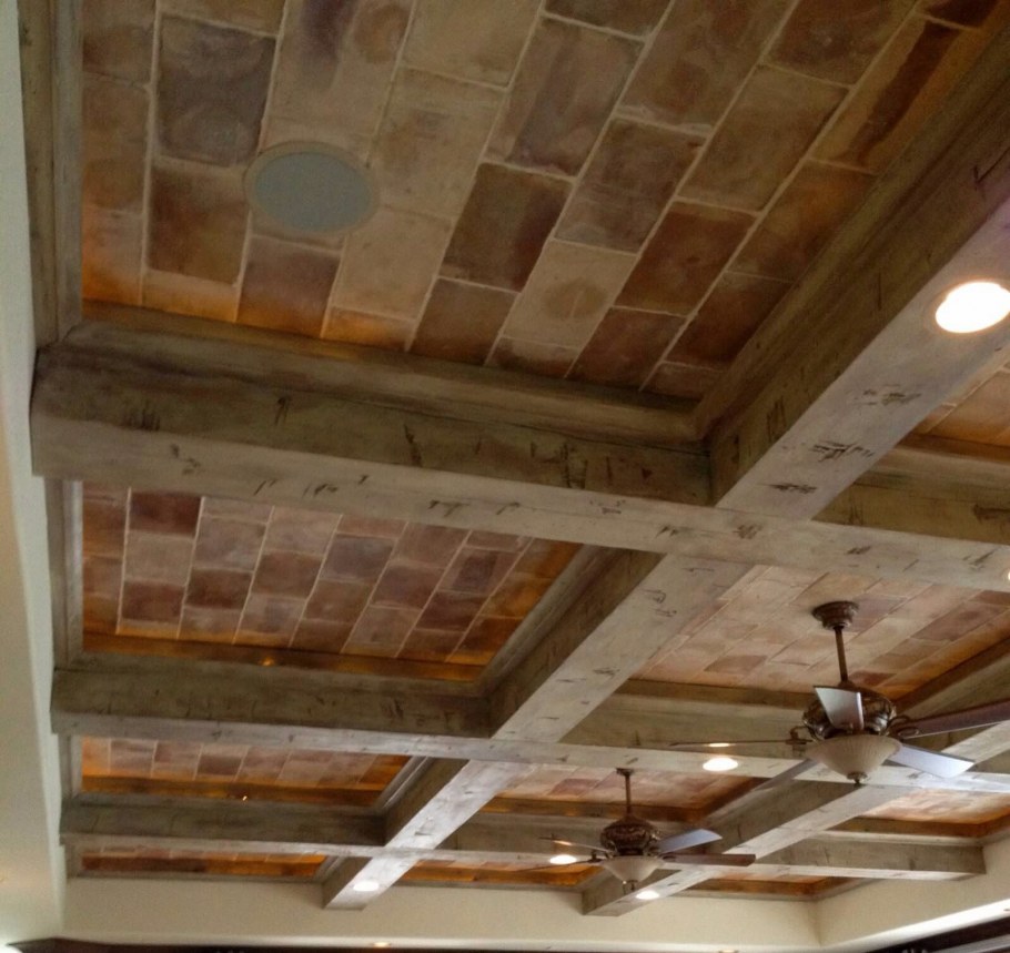 Декоративные деревянные перекрытия
