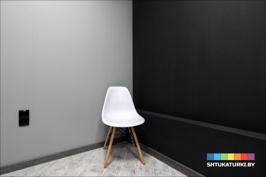 Декоративная штукатурка черная