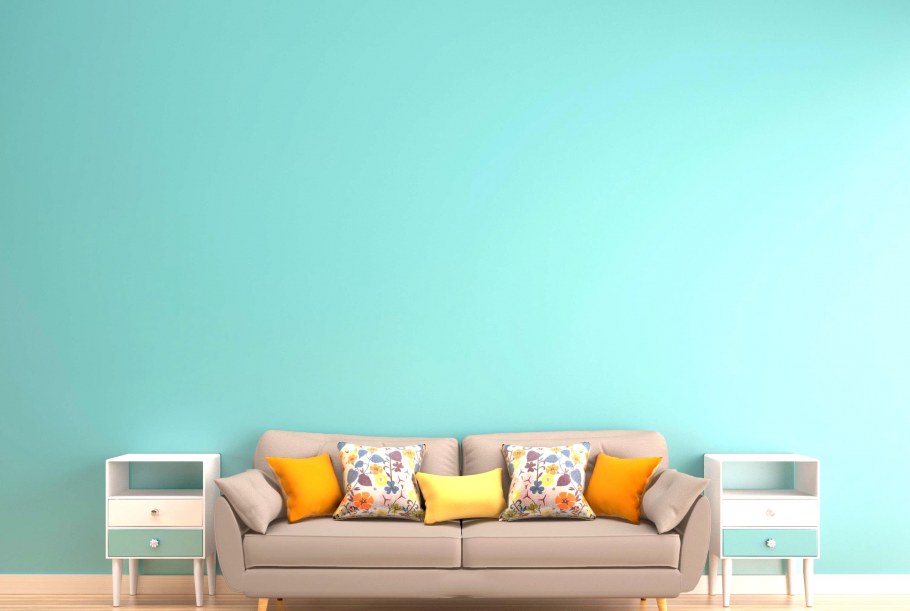 Светлый интерьер с картиной