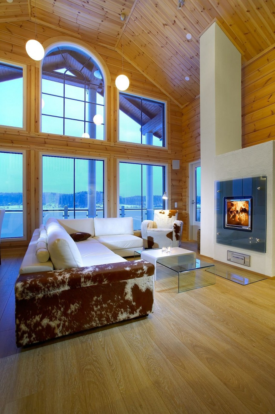 Финский домик изнутри