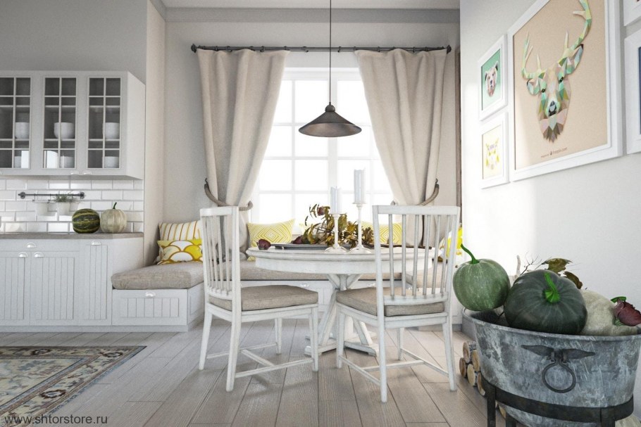 Гостиная Сканди маленькая