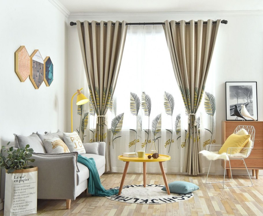 Окна в скандинавском стиле в интерьере