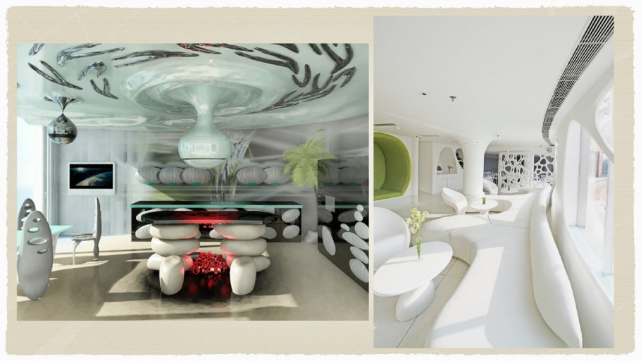 Стиль Бионика в интерьере кухни