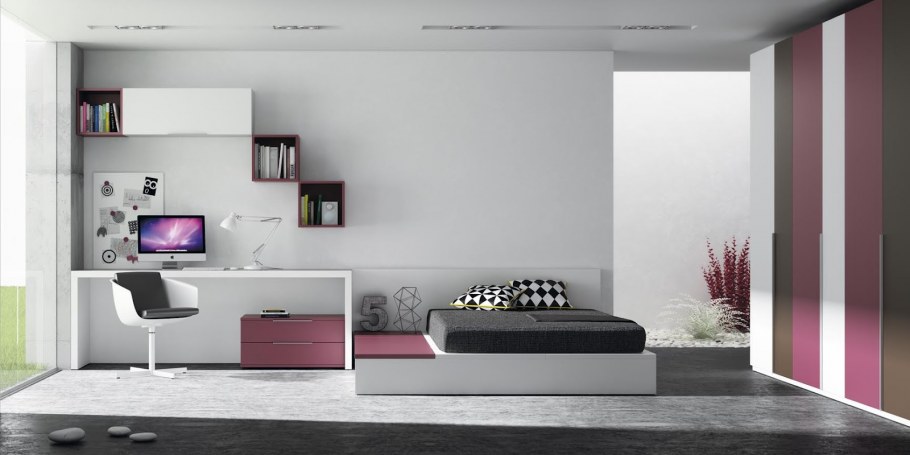 Комната для подростка в стиле Модерн