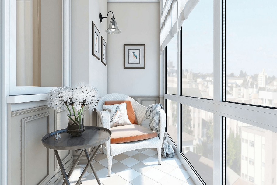 Панорамное остекление балкона