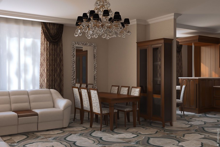 Прихожая гостиная