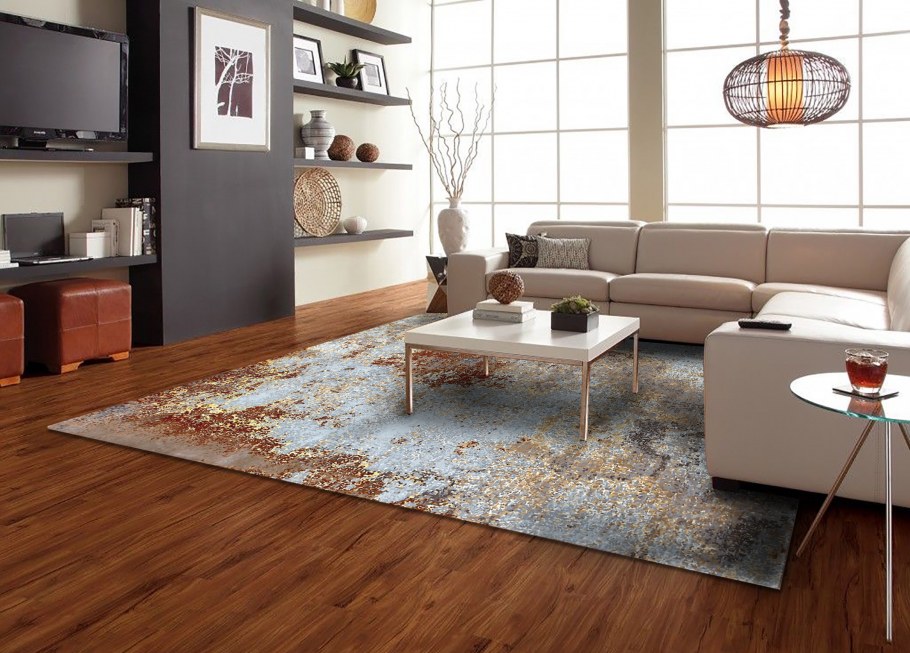 Стильные ковры в интерьере