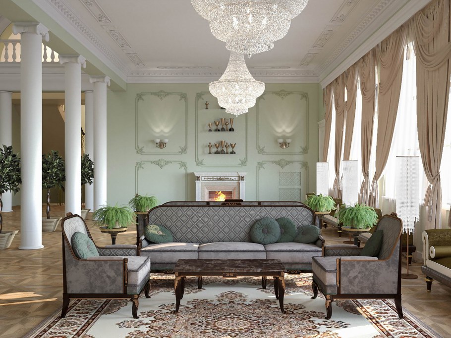 Рококо стиль Людовика 15