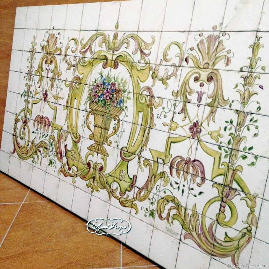 Флёра Даминова роспись фартук для кухни