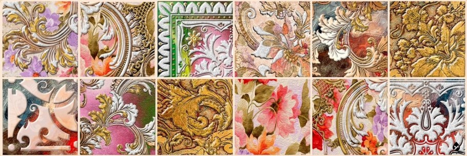 Церсанит 20х60 декор