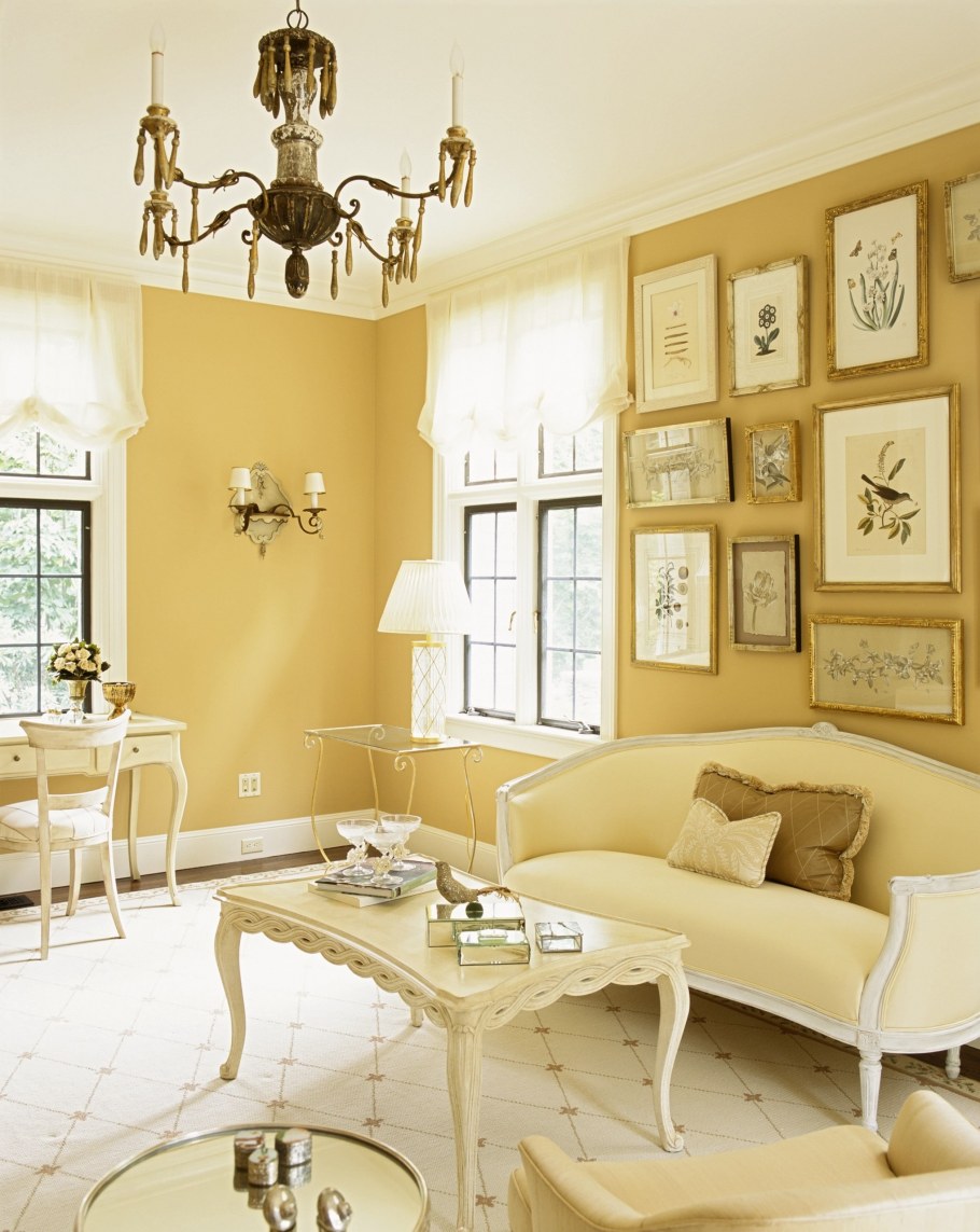 Пастельные цвета стен в интерьере