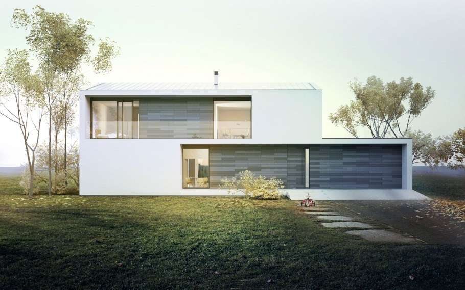 Ворота в стиле Минимализм