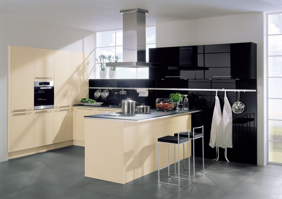 Белорусские кухни в стиле хайтек