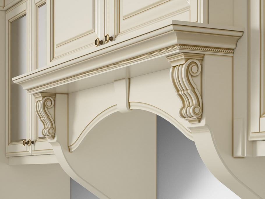 Светлая кухня Зов Неоклассика