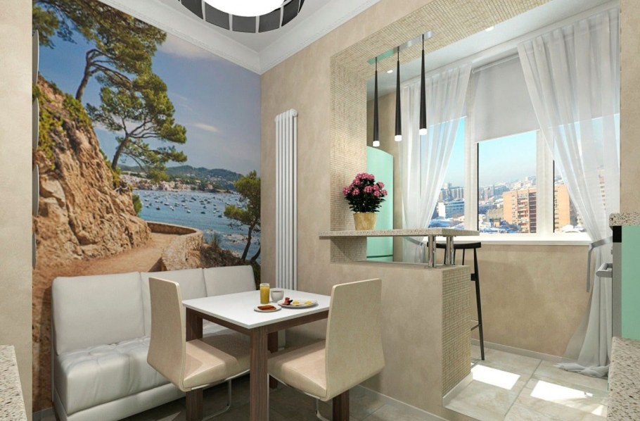 Кухня на лоджии