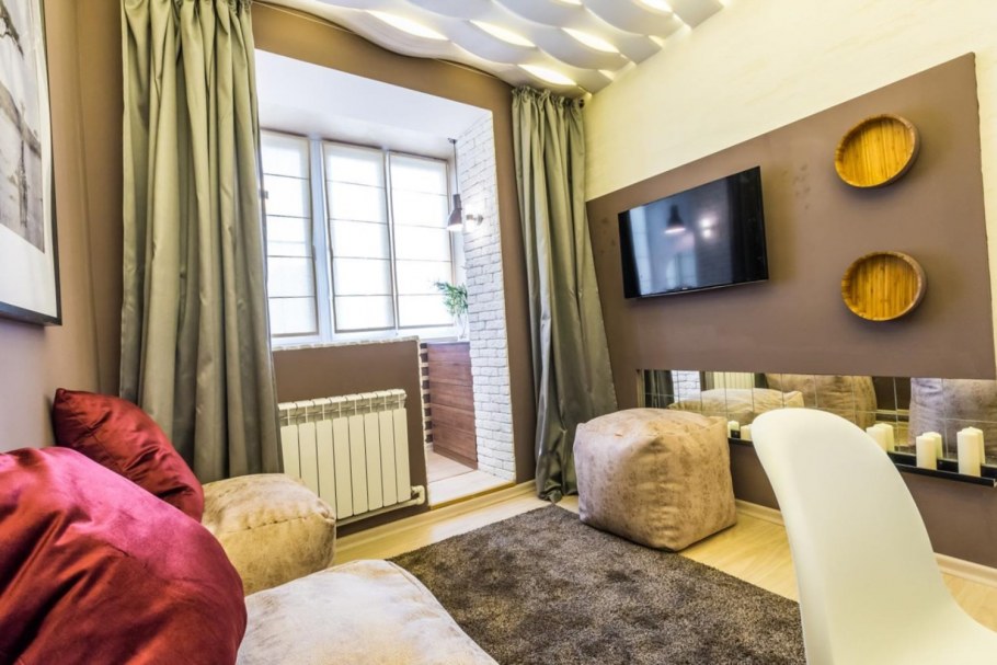 Стол с полками на балкон