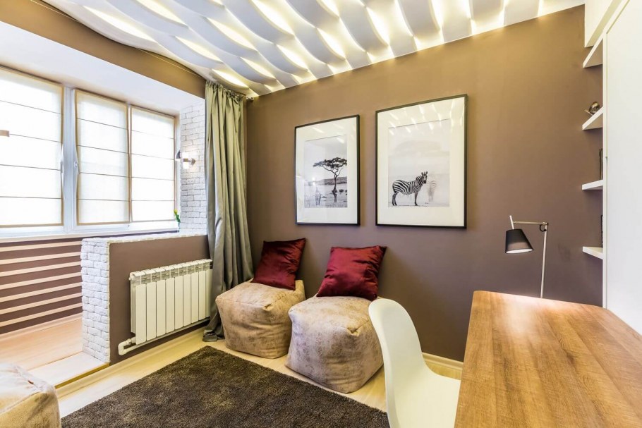 Совмещение лоджии смкомнатой