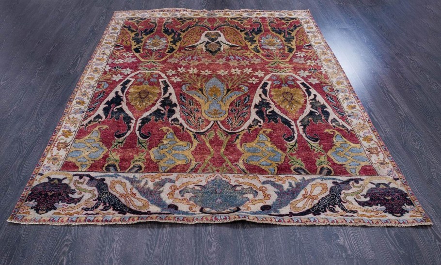 Индийские шелковые ковры