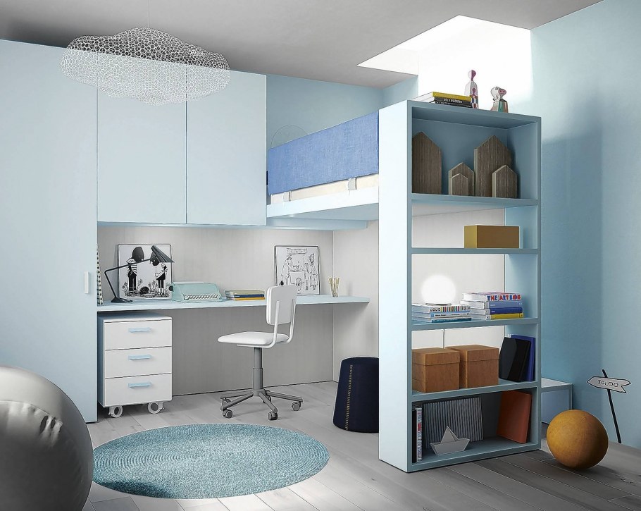 Комната школьника мальчика