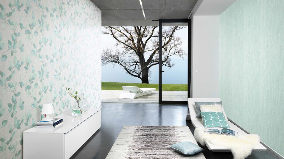 Обои для неровных стен спальни