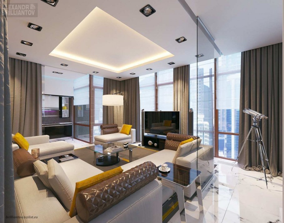 Интерьер квартиры бизнес класса