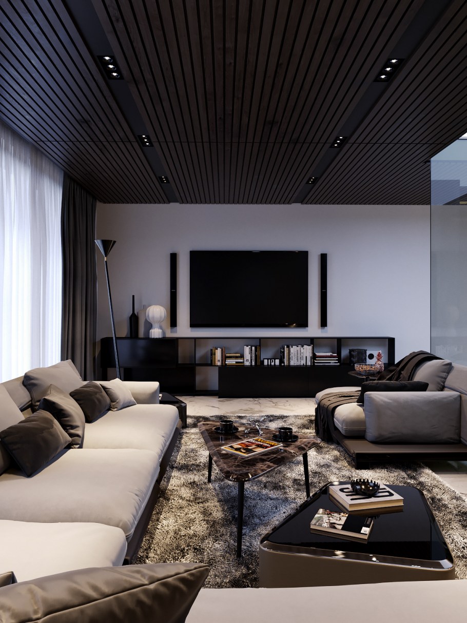 Стили гостиной комнаты