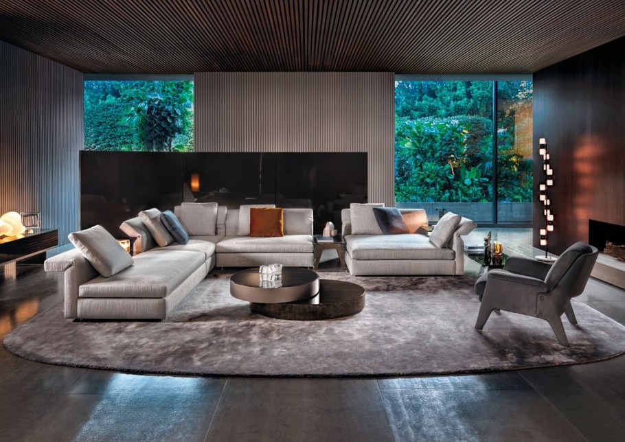 Minotti диван Collar