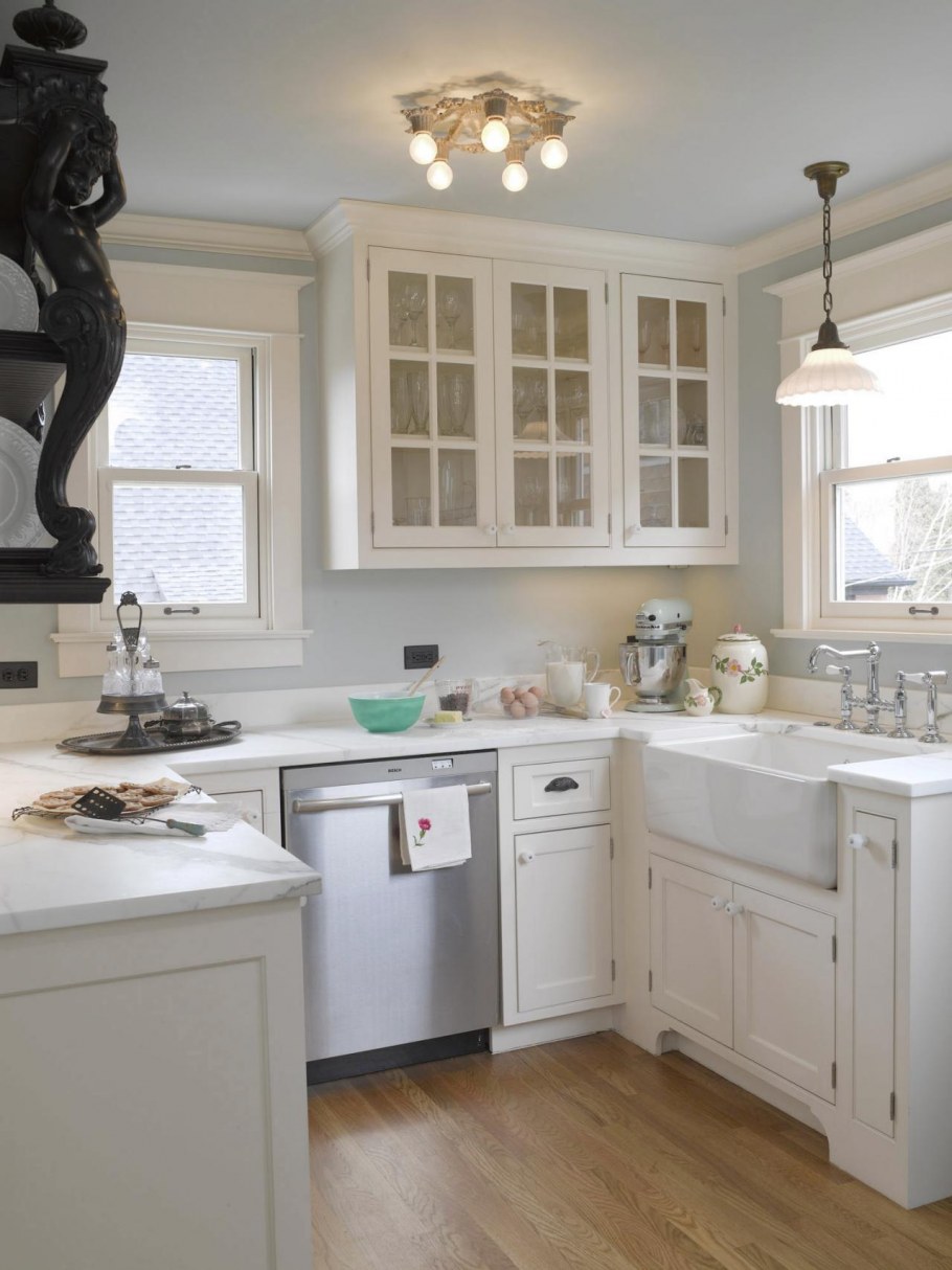 Маленькая кухня в английском стиле