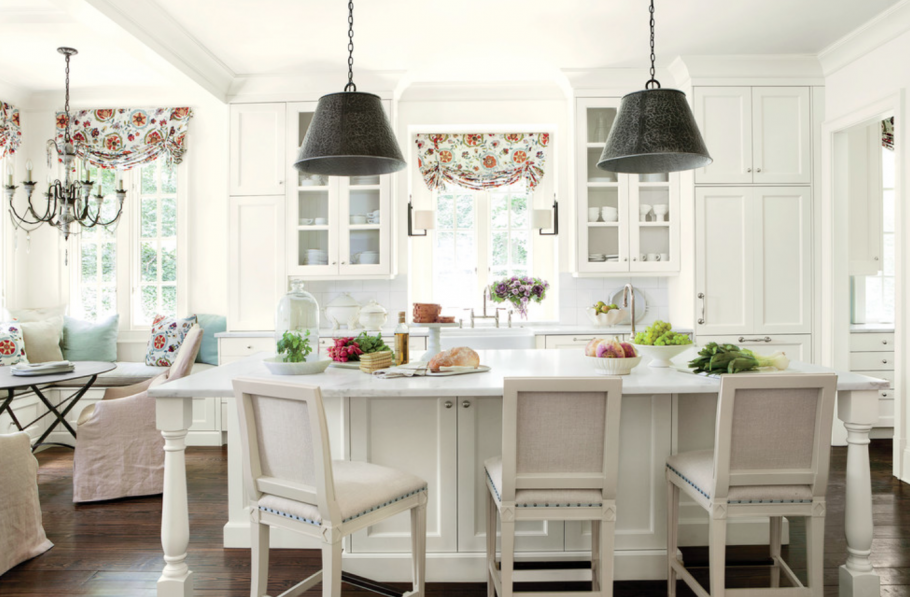 Текстиль для кухни в стиле Прованс
