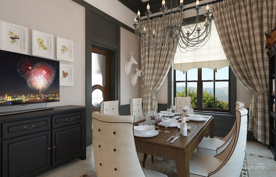 Кухонная мебель в английском стиле