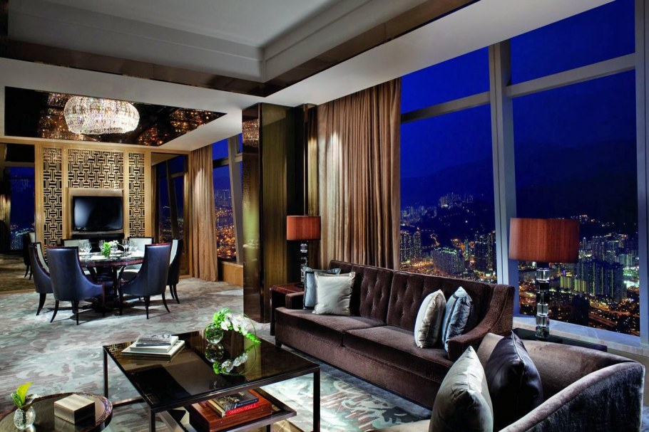 Красивые и дорогие гостинные в отелях